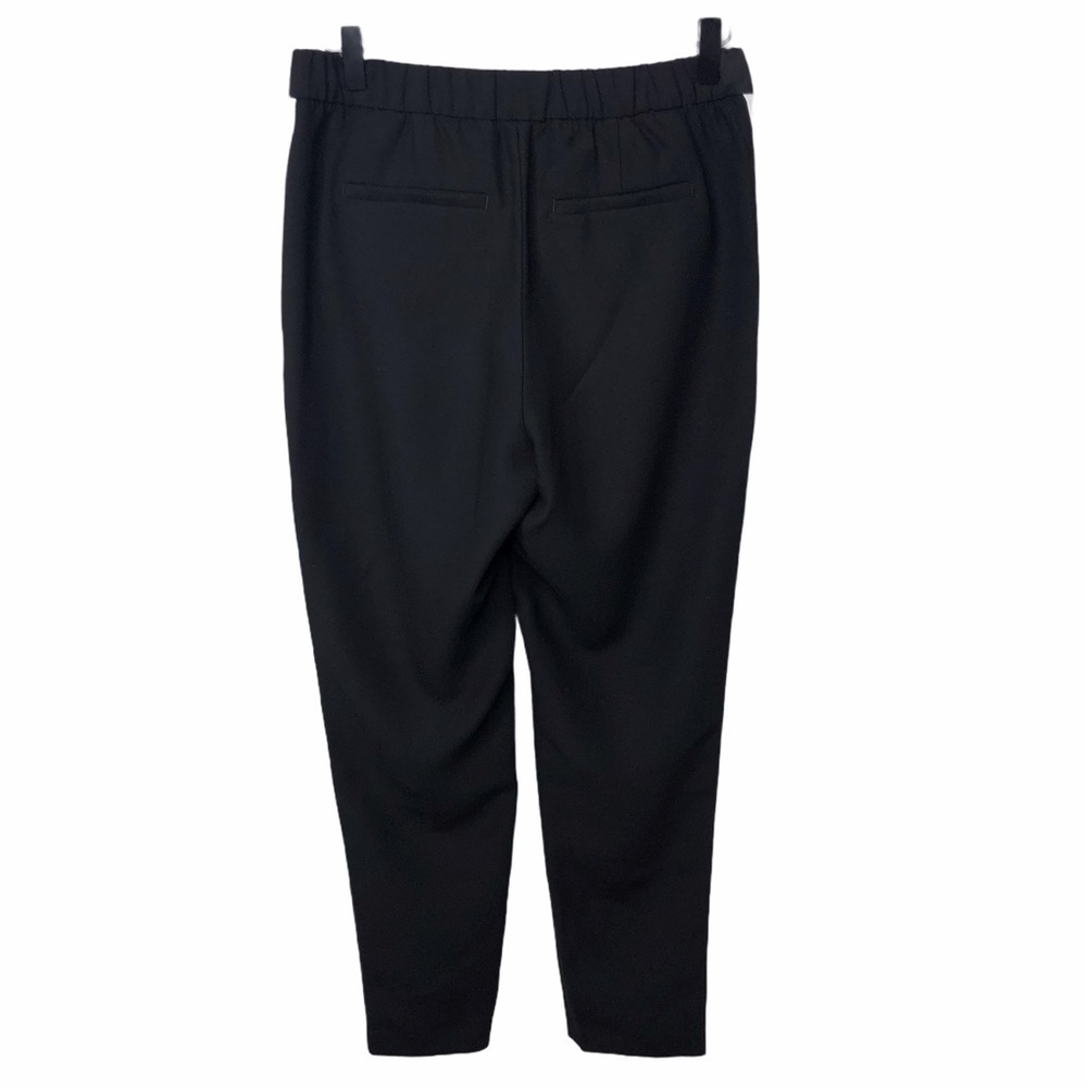 Banana Republic Hayden Pull On Tapered Fit Pants Black White Size XS 470330 - Picture 6 of 10